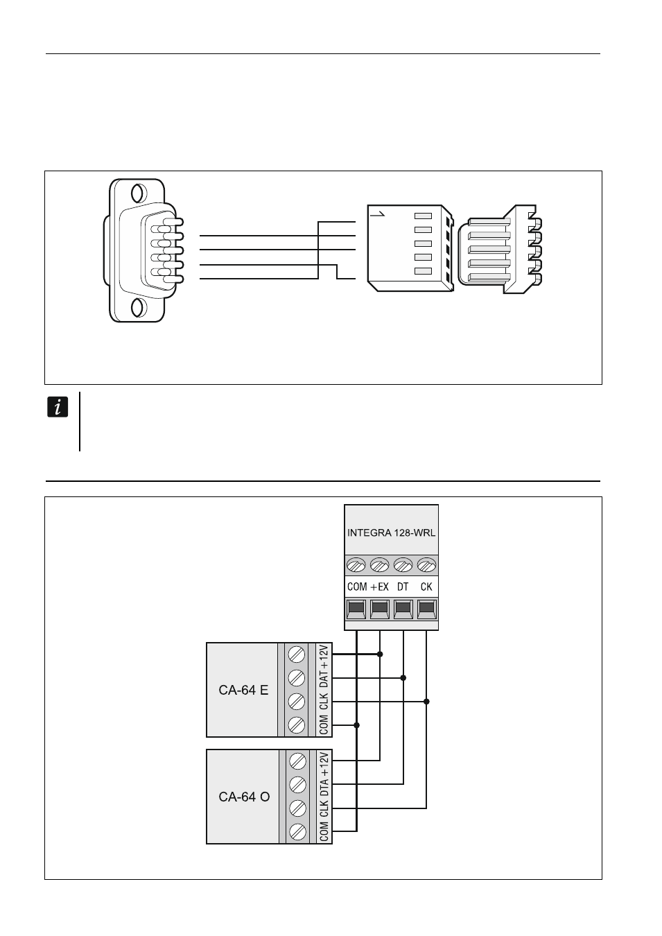 Integra 128 plus схема подключения