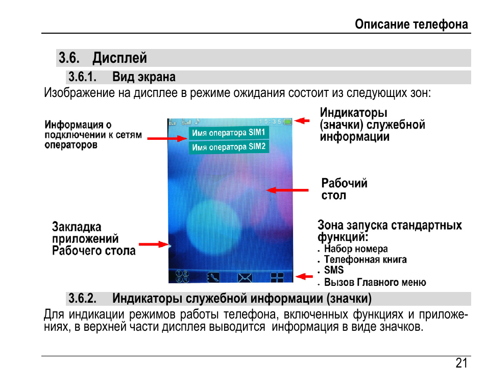 Дисплей инструкция. Служебная индикация. Горящие индикаторы в режиме ожидания.