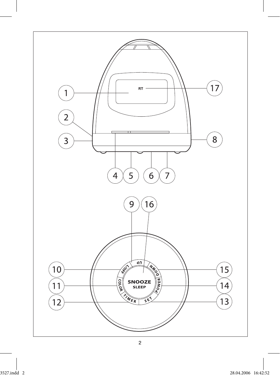 Vitek vt 3474 схема