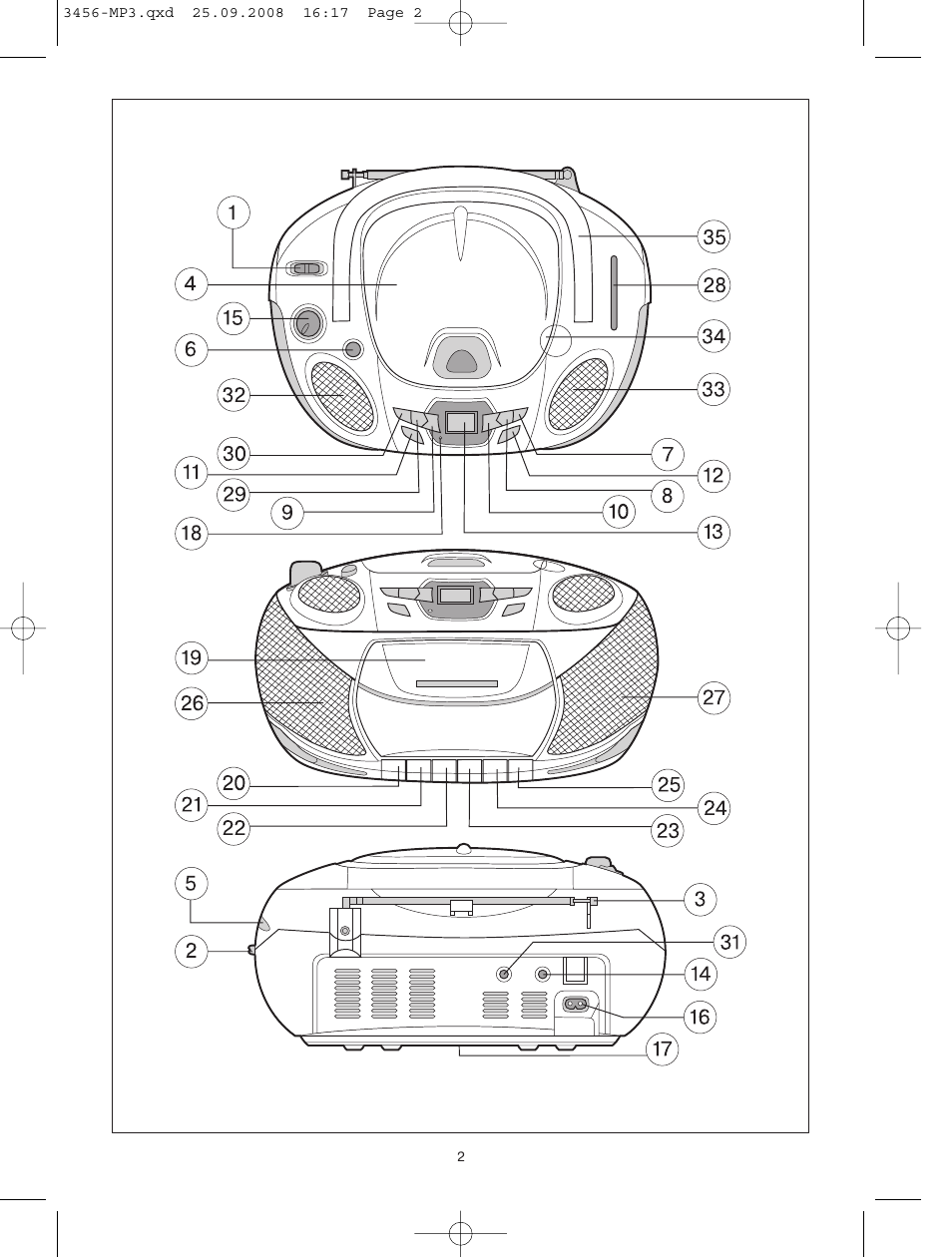 Vitek vt 3456 gy схема