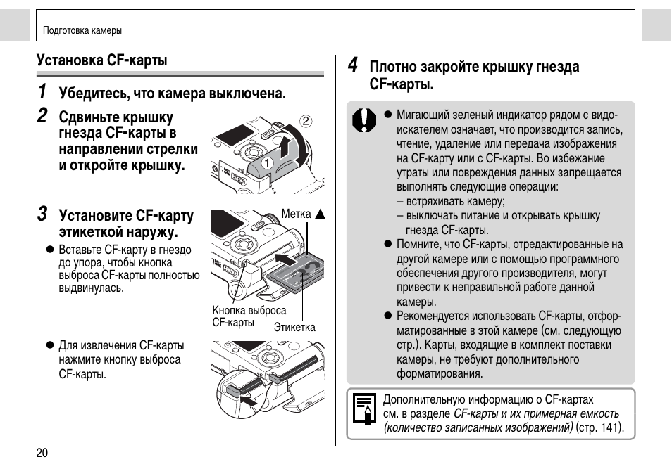 Инструкция карт