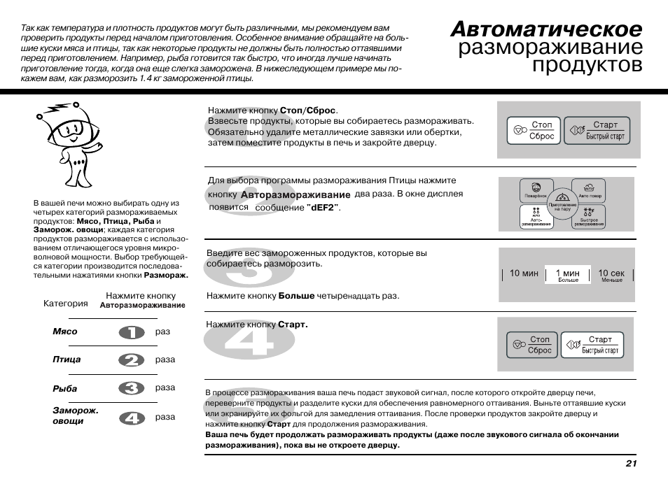 Как разморозить пиццу в микроволновке