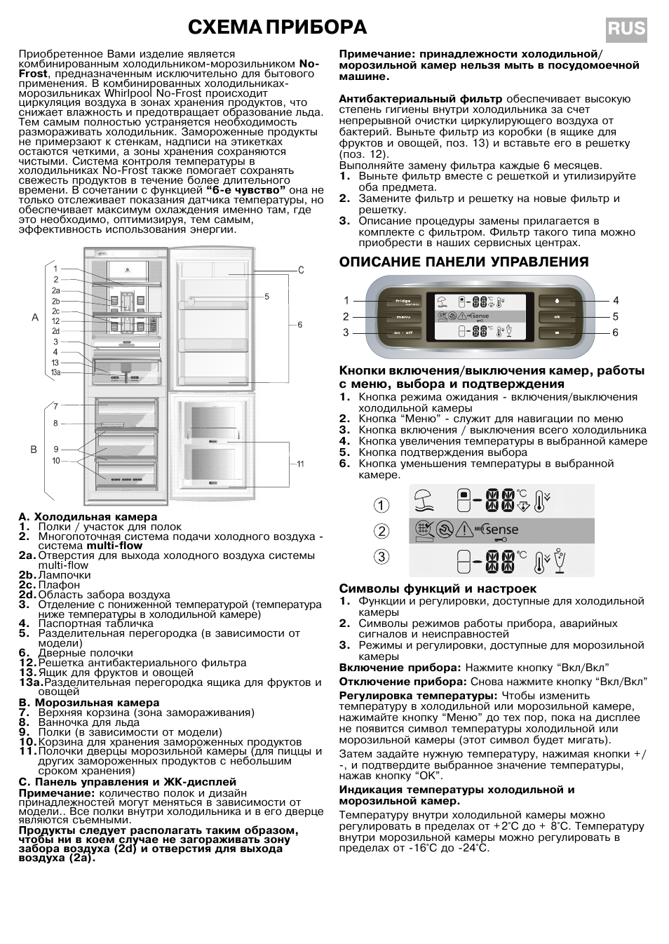 Холодильник whirlpool старые модели фото и инструкция