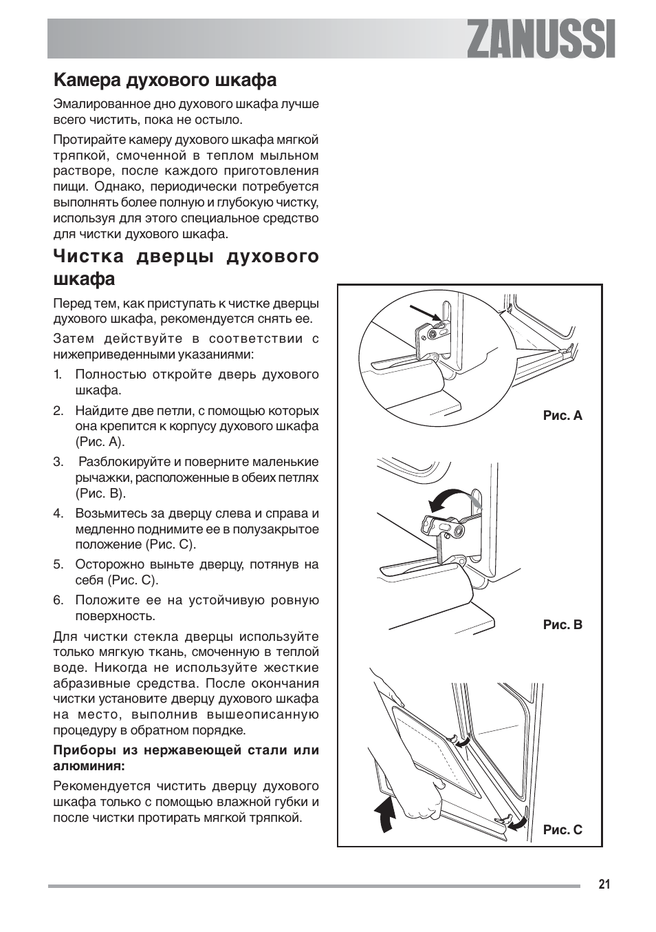 дверь для духового шкафа zanussi