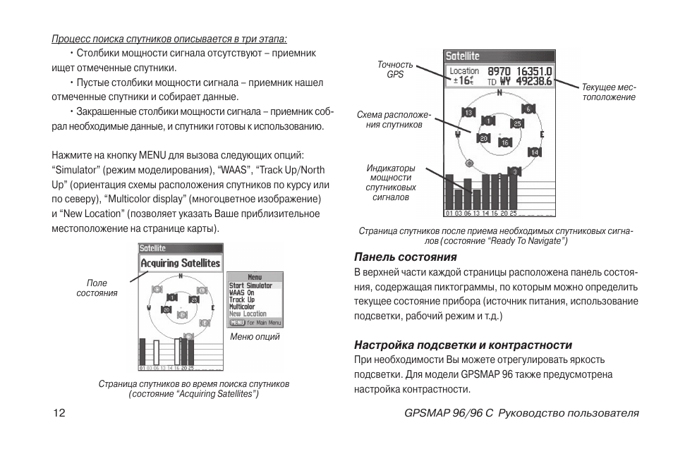 Garmin gps 12 схема