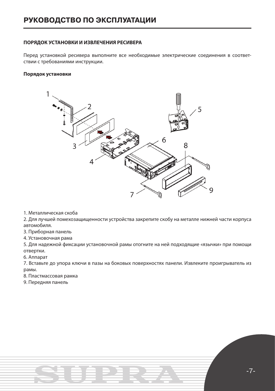 Supra swm 771 схема