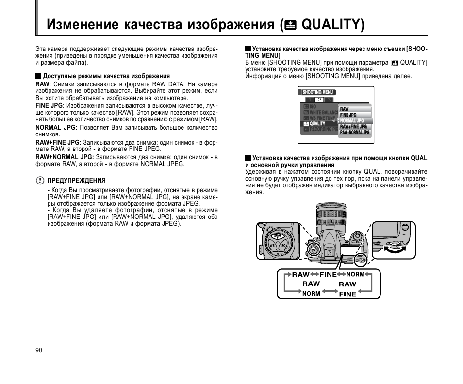 Режим raw