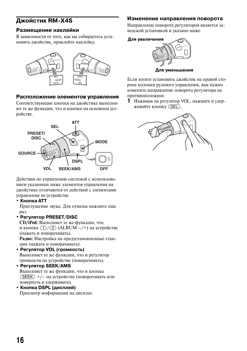 Sony rm x2s схема