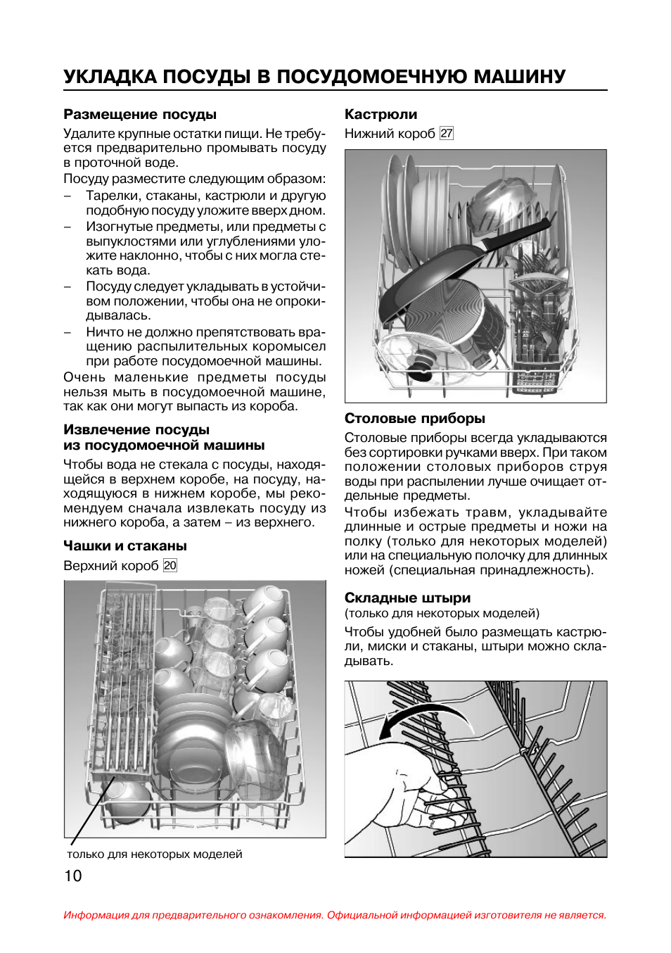 Посудомойка бош инструкция