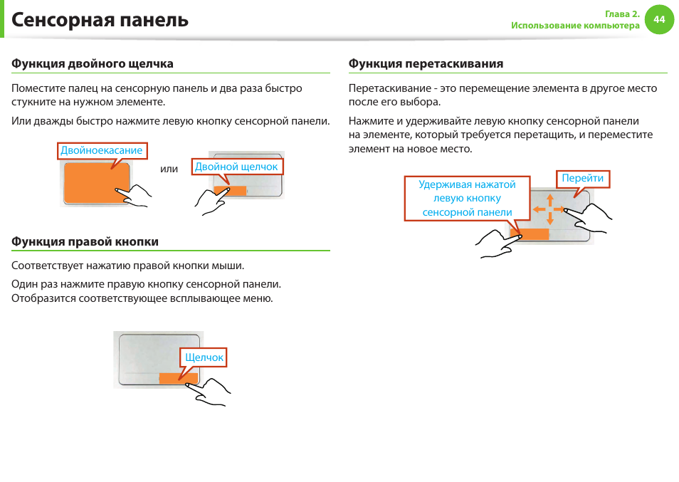 Панели инструкция