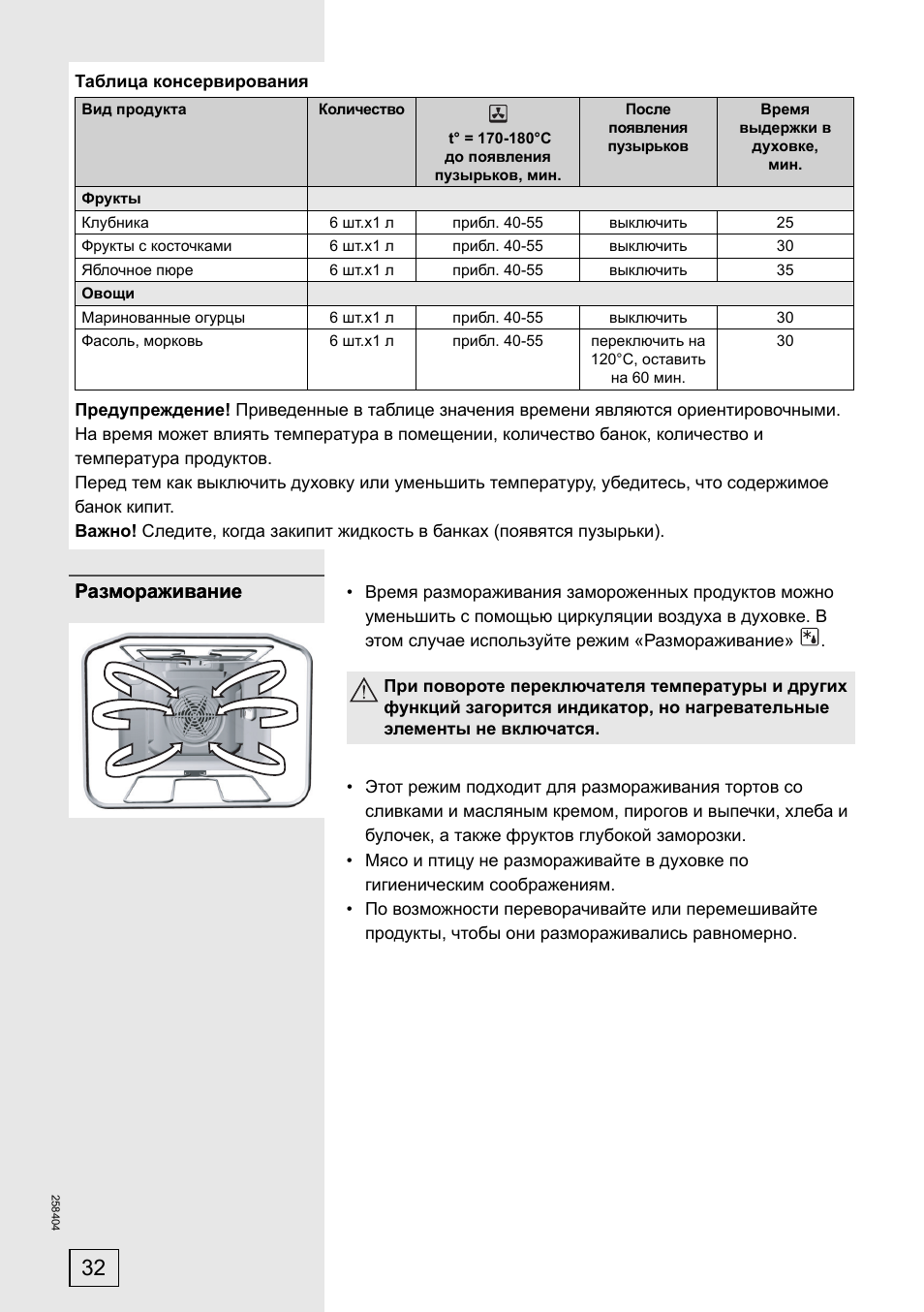 Духовка горение инструкция