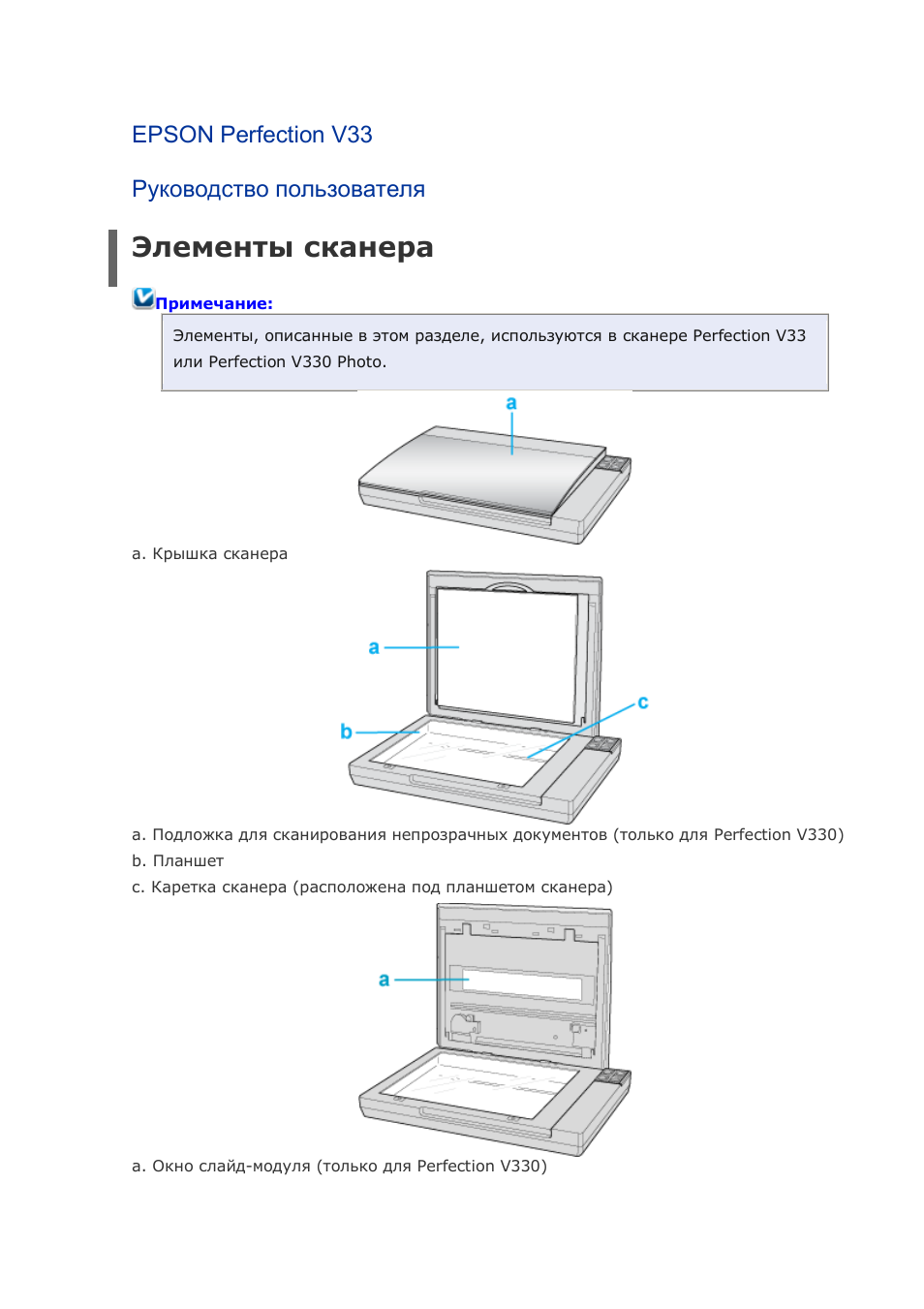 Схема сканера epson perfection