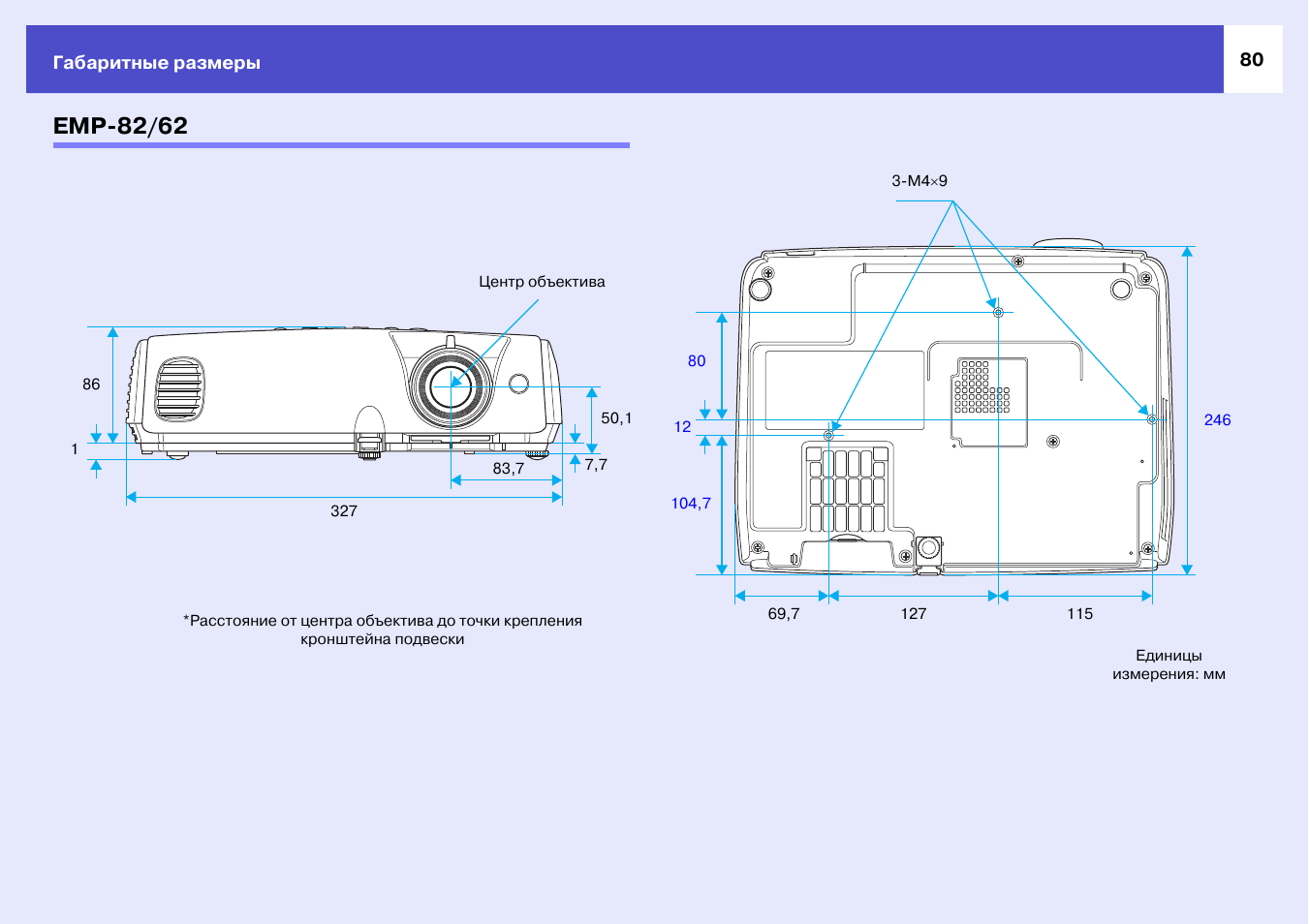 Проектор инструкция по применению. Проектор Epson EMP-62. Проектор Epson EMP-82. Инструкция проектор Эпсон ЕМР дм1. Крепление на проектор Epson EMP-x52 как закрепить.