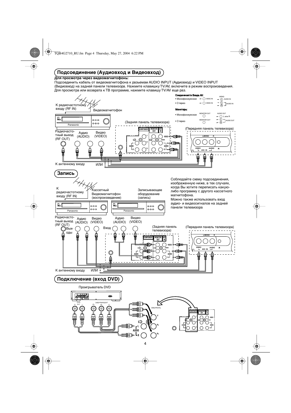 Panasonic tx 21fj20t схема