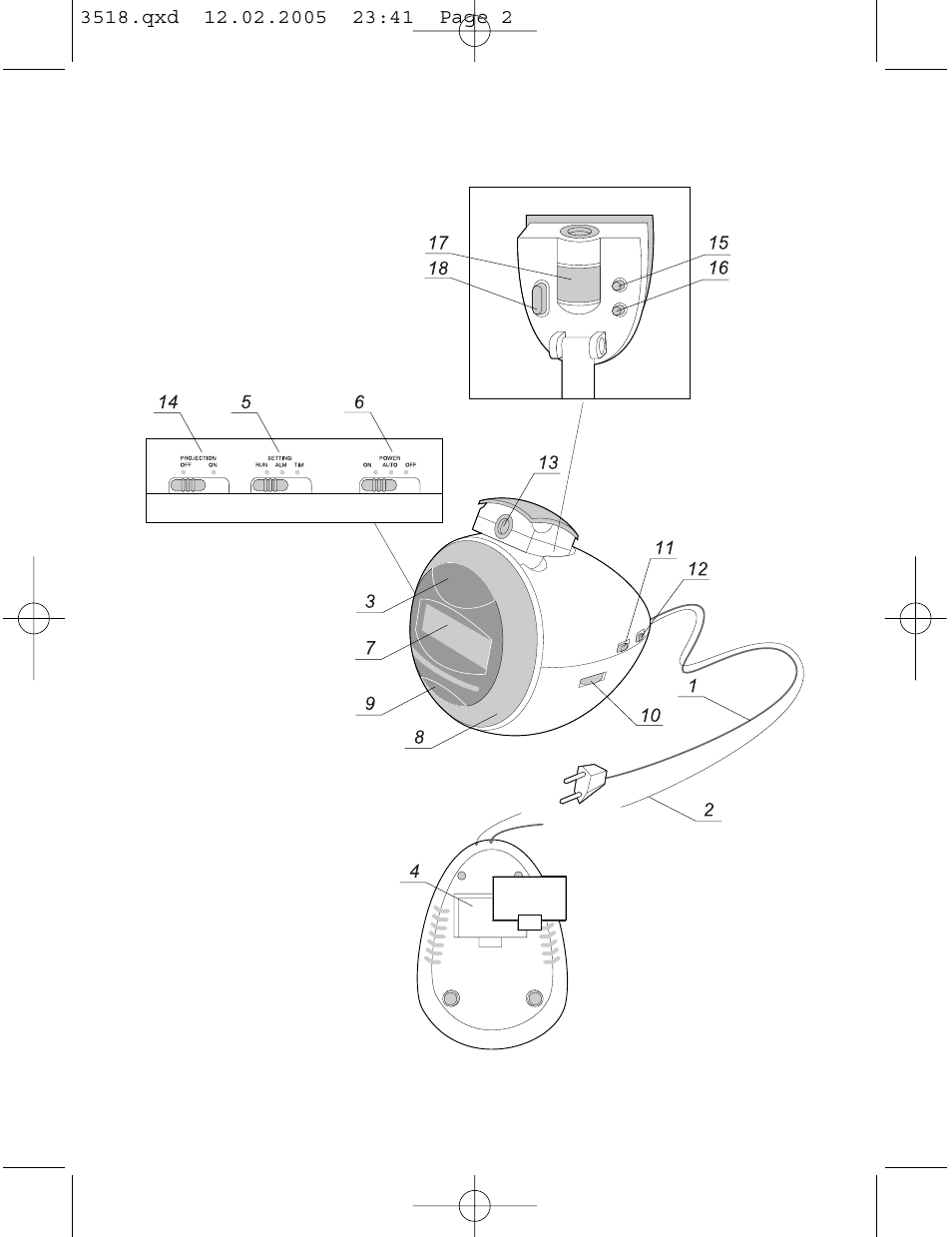 Vitek vt 3223 схема