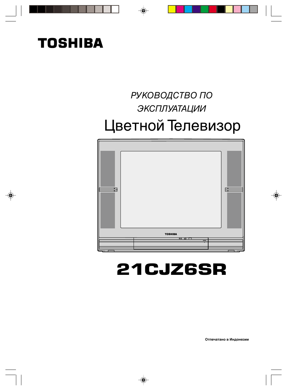 Toshiba 21cjz2rx схема