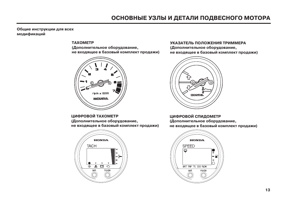 Тахометр для лодочного мотора инструкция на русском с алиэкспресс