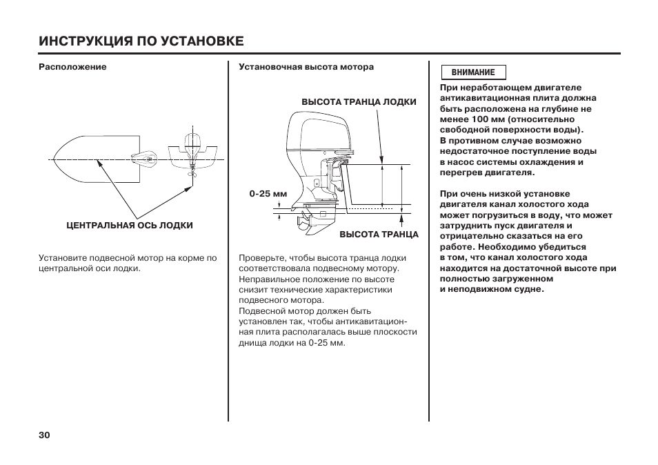 Как правильно установить лодочный мотор на лодку пвх по высоте картинки