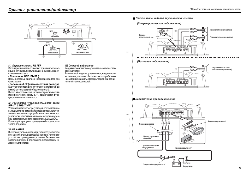 Kenwood kac 848 схема