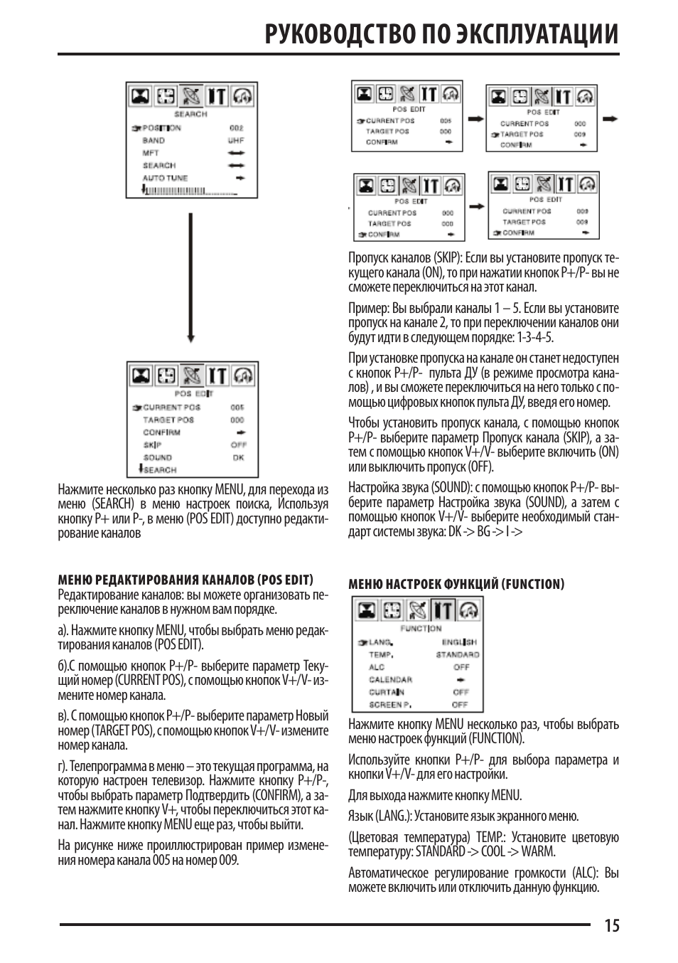 Схема supra ctv 14018