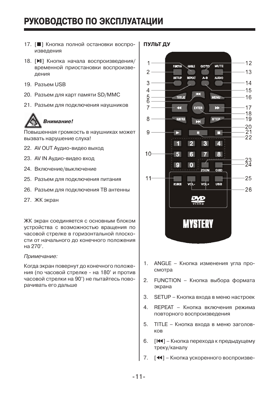 Mystery пульт инструкция. Mystery MPS-108 пульт. Mystery DVD MPS 907 пульт управления-. Пульт Mystery MPS 906. Портативный DVD проигрыватель MPS-907.