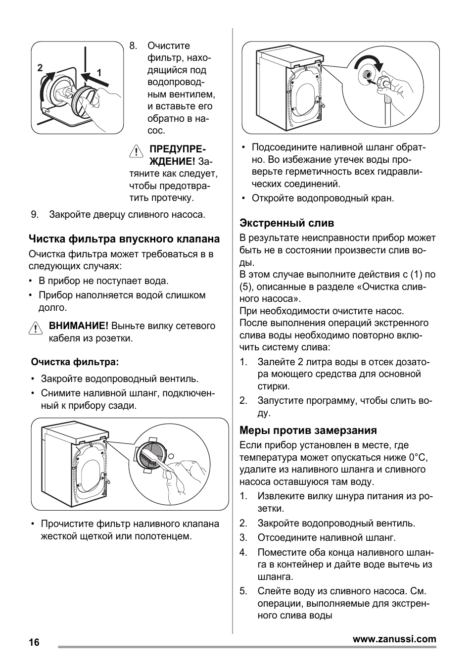 Zanussi zwo 1101 схема