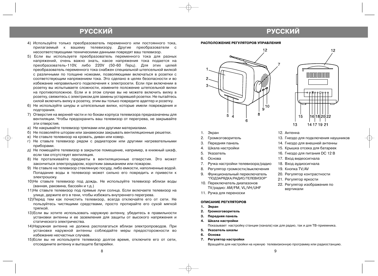 Схема телевизора vitek vt 3552