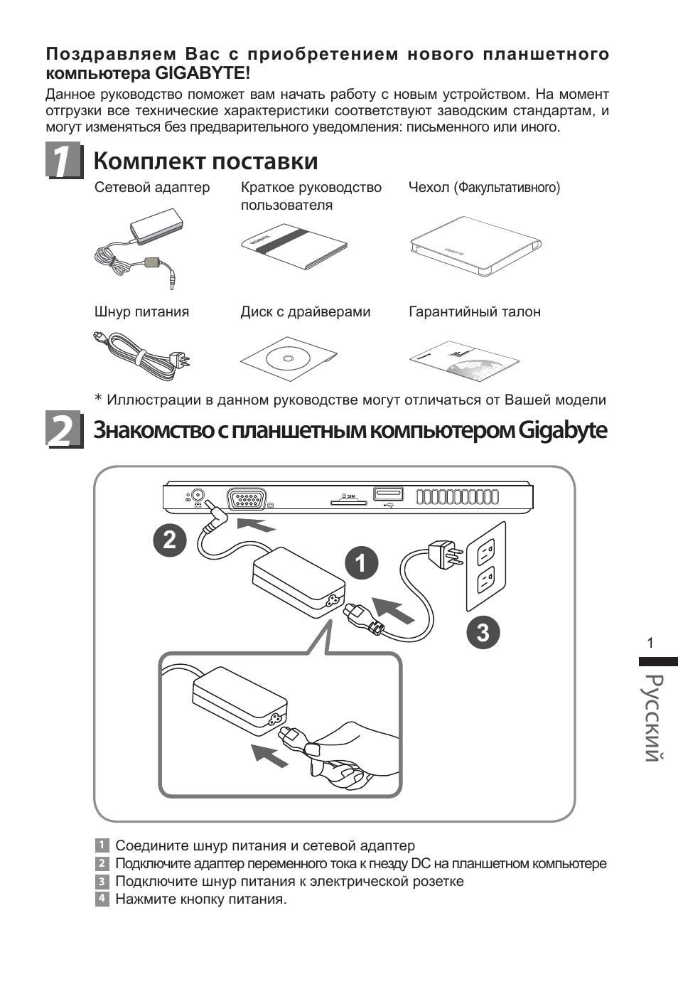 Инструкция пк