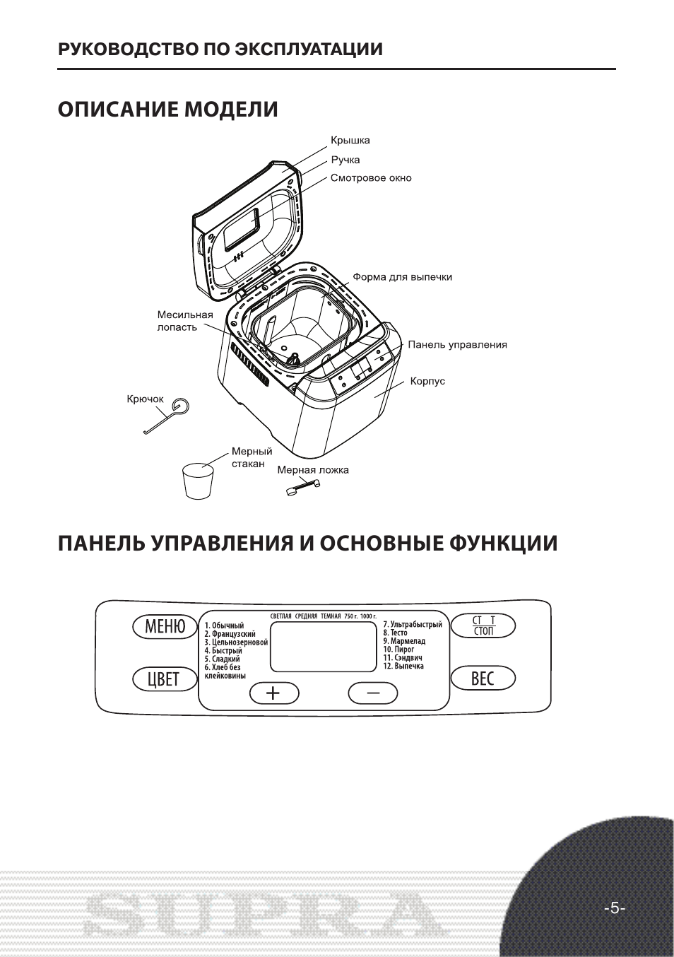 Рецепты для хлебопечки супра bms 250