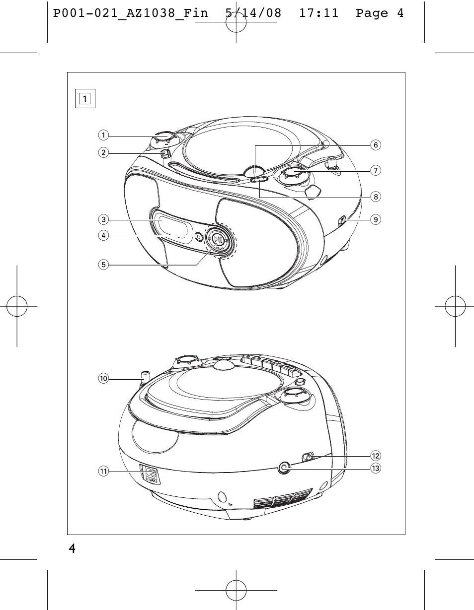 Магнитола philips az 1140 инструкция