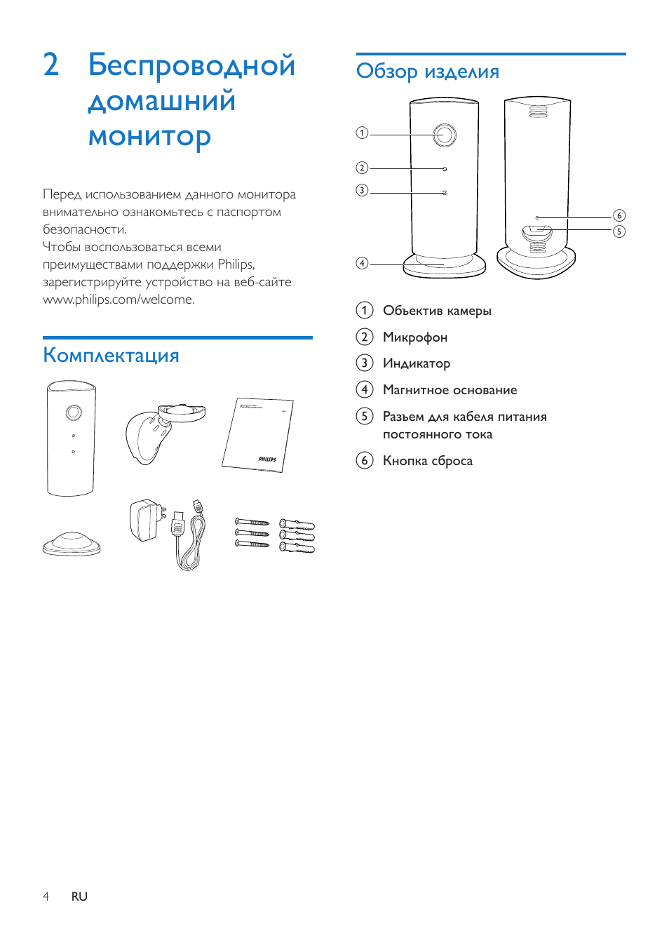 Инструкция изделия