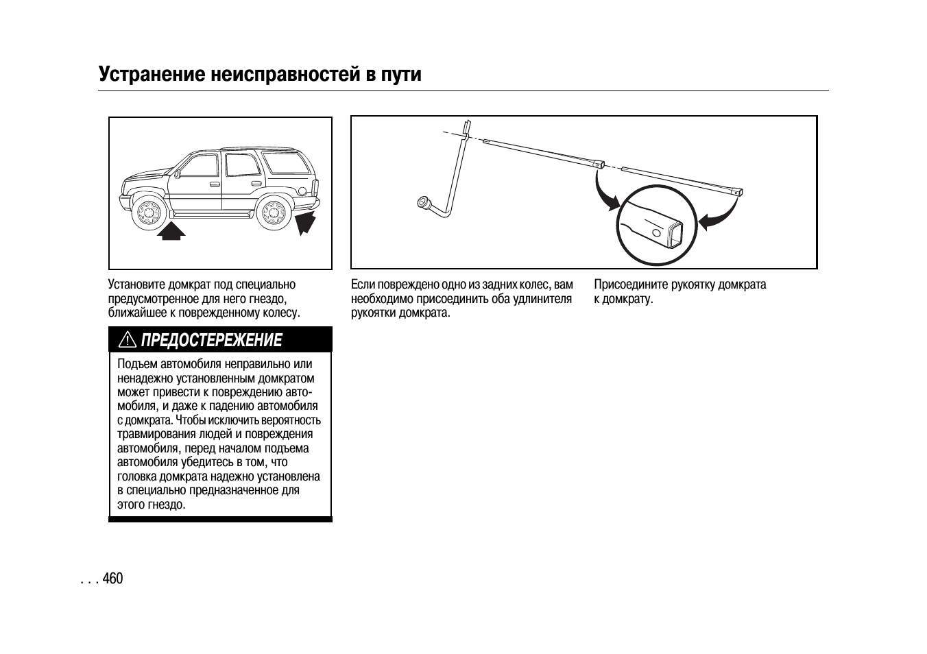 Где в шевроле тахо находится домкрат