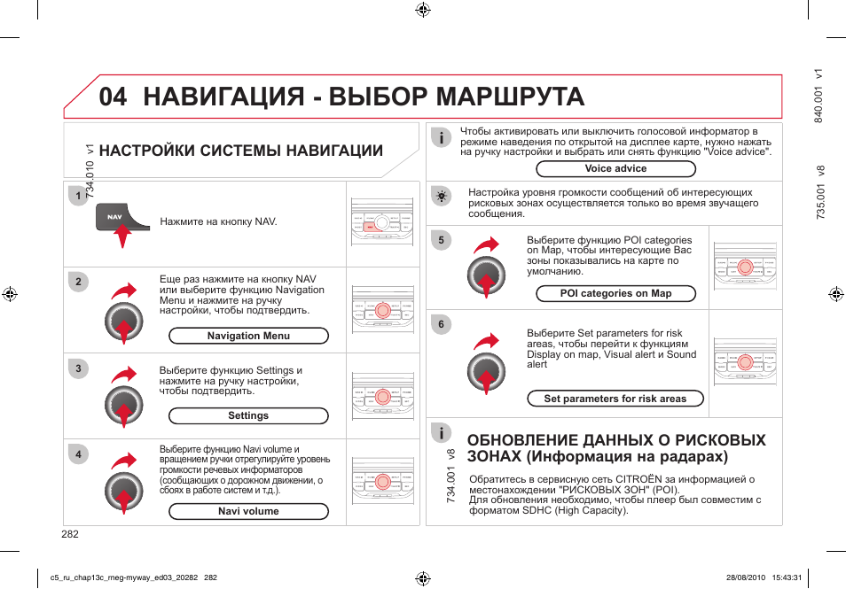 Руководство по эксплуатации навигационной системы ниссан