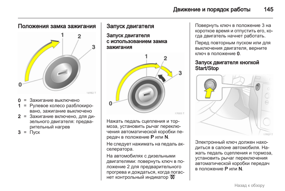 Схема замка зажигания веста