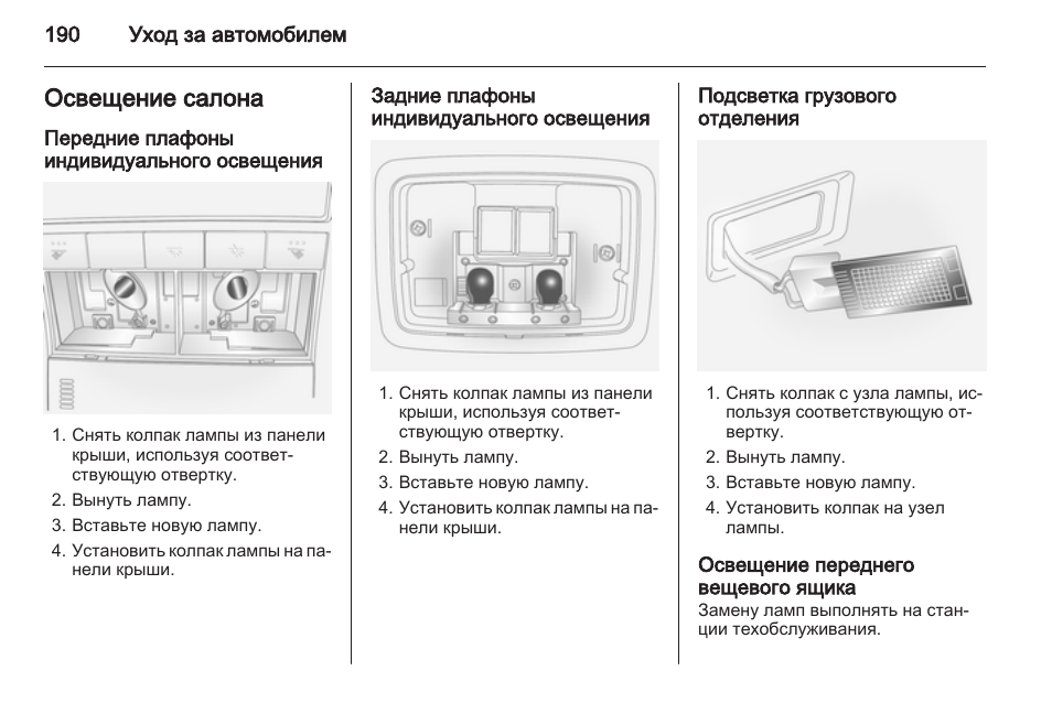 Инструкция освещения. Плафоны освещения салона автомобиля схема с описанием. Инструкция Opel Antara. Лампа подсветки переднего номера на схеме. Замена ламп салона Опель Антара.