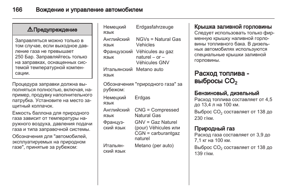 Опель зафира б настроить компьютер на расход топлива