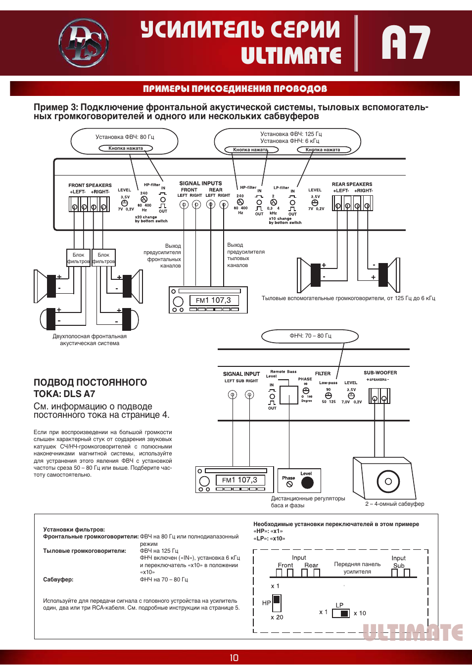 Инструкция усилителя. Схема усилителя DLS xm40. Усилитель ДЛС ультиматум 2 канальный. Усилитель DLS ma41 схема подключения. DLS a7 схема.