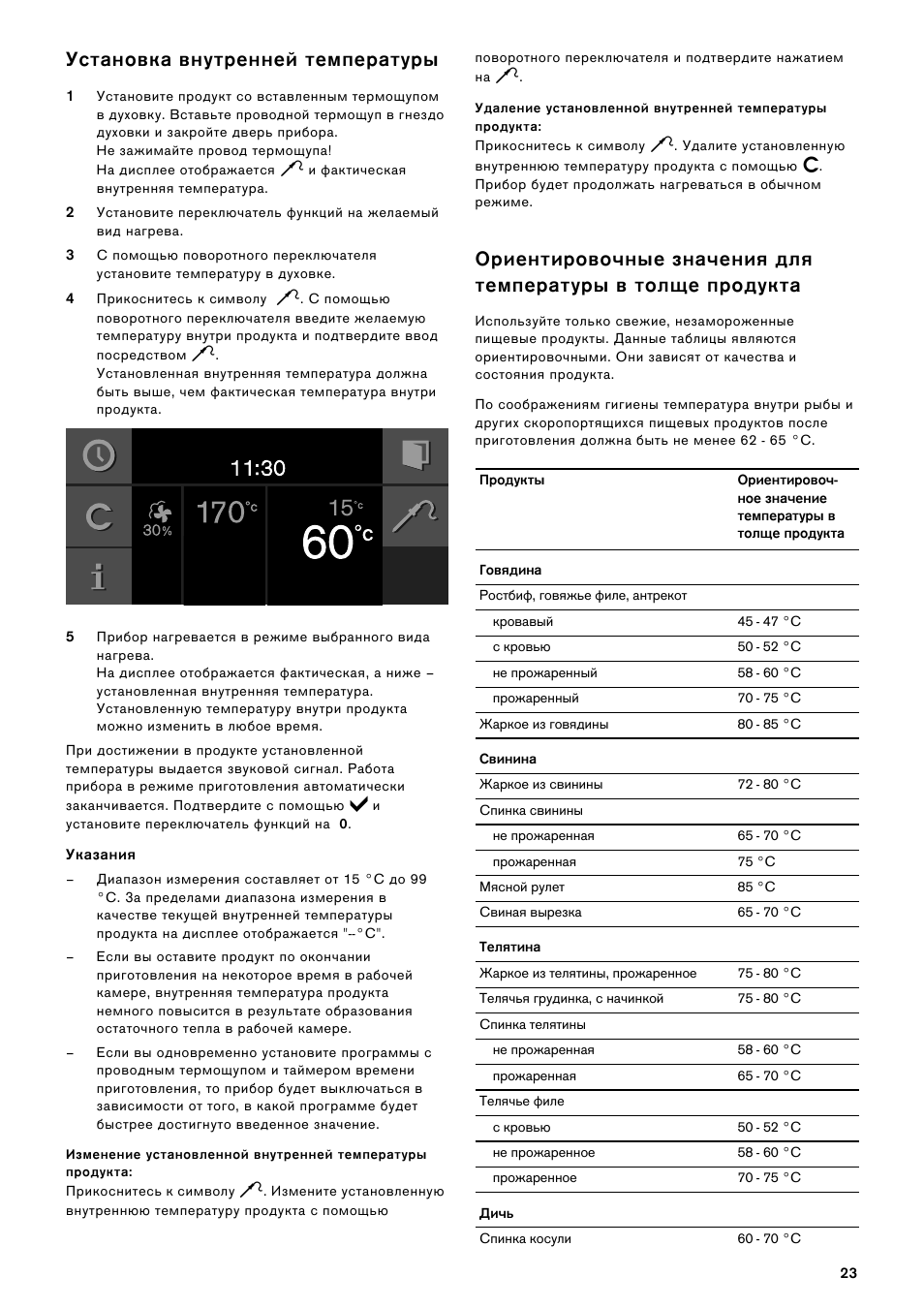 gaggenau духовой шкаф инструкция