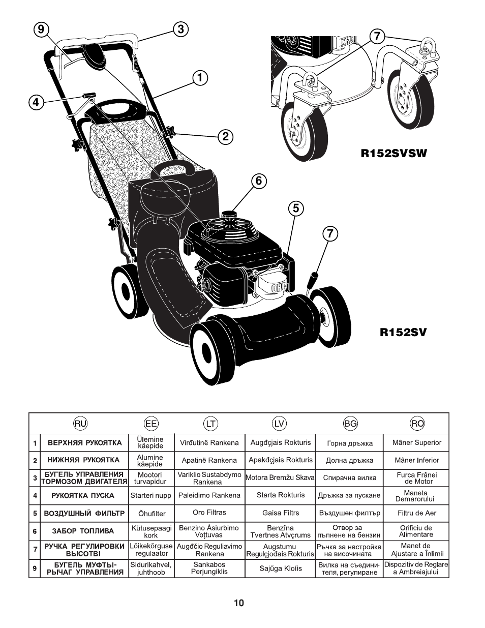 Husqvarna r152sv карбюратор схема