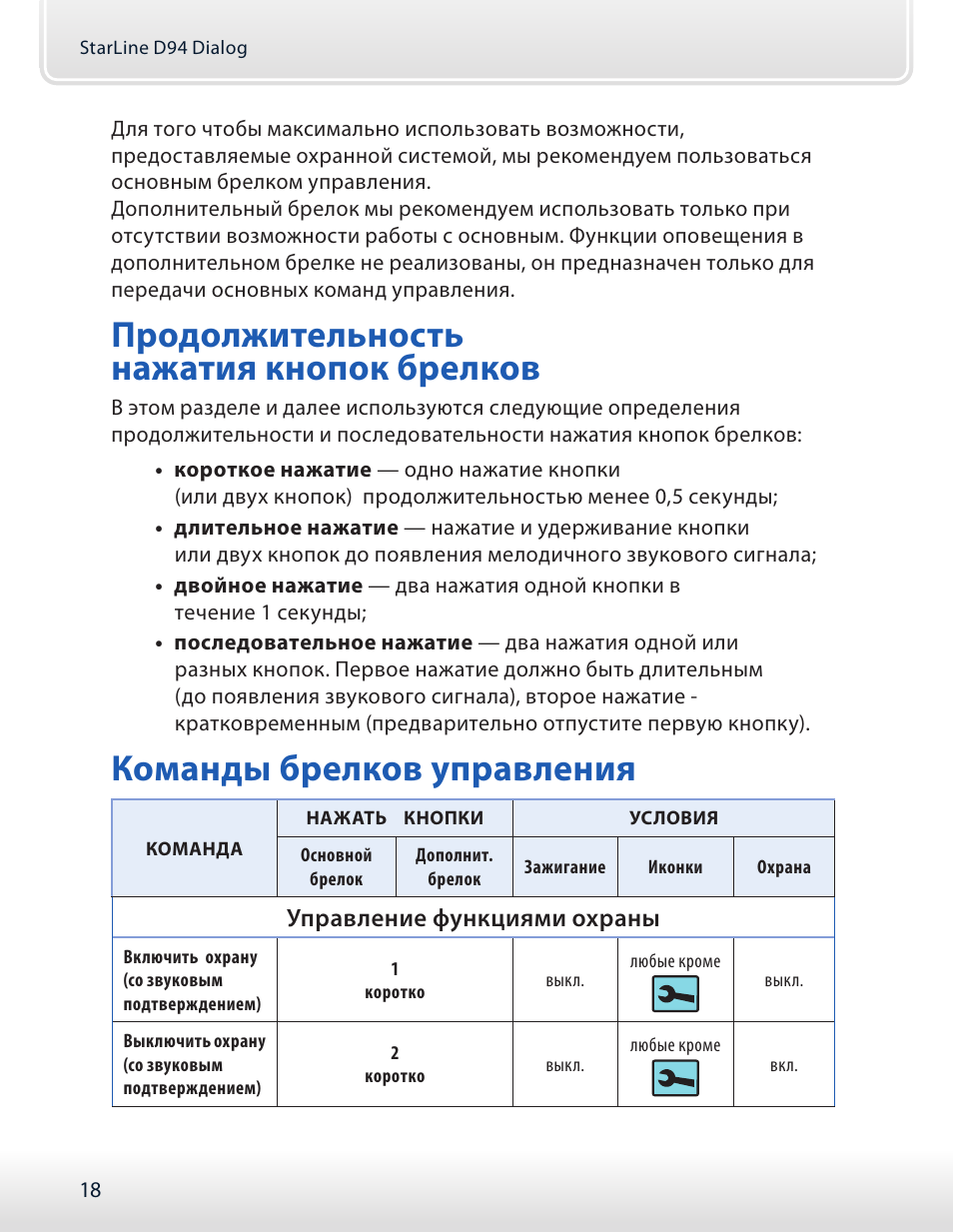 Инструкция по эксплуатации старлайн d94