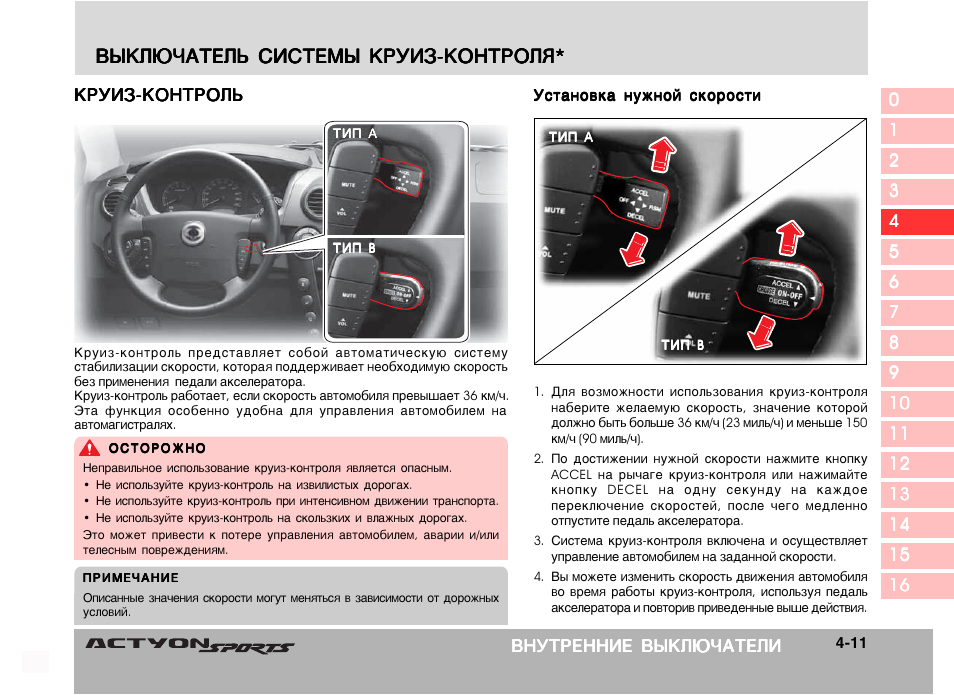 Ssangyong actyon new контроль двигателя