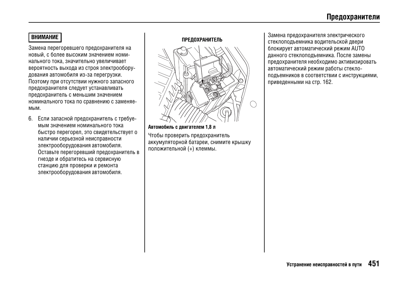 Схема предохранителей civic 5d