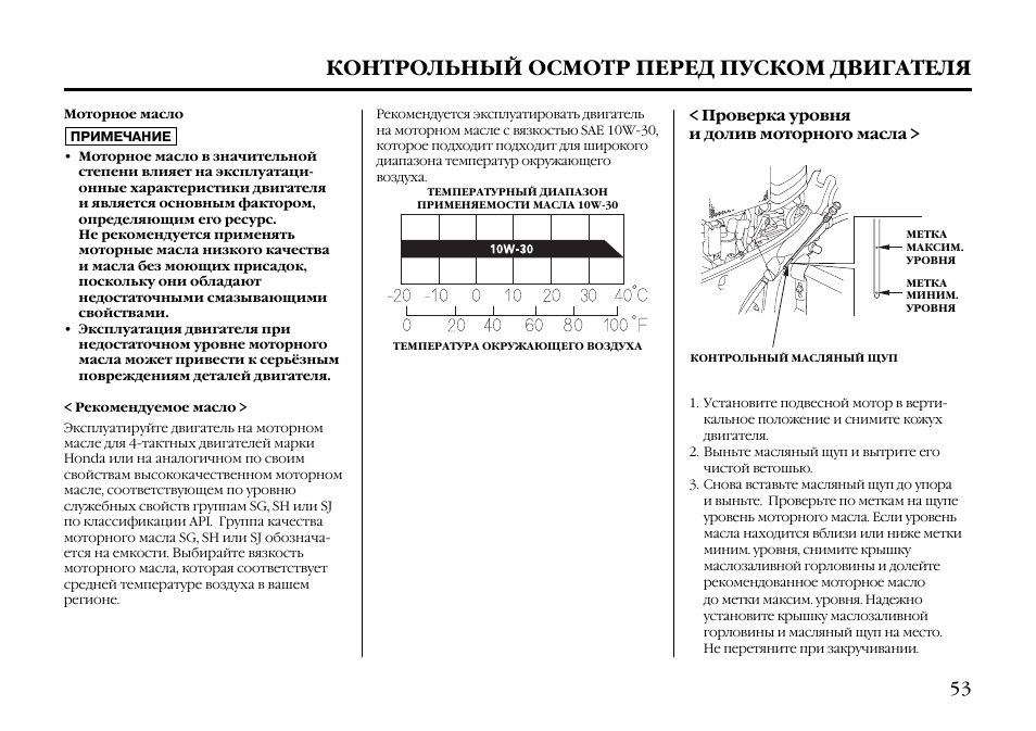 Контрольный осмотр. Контрольный осмотр двигателя. Конспект контрольный осмотр двигателя. Уровень моторного масла двигатель Хонда bf15. Контрольный осмотр системы зажигания.