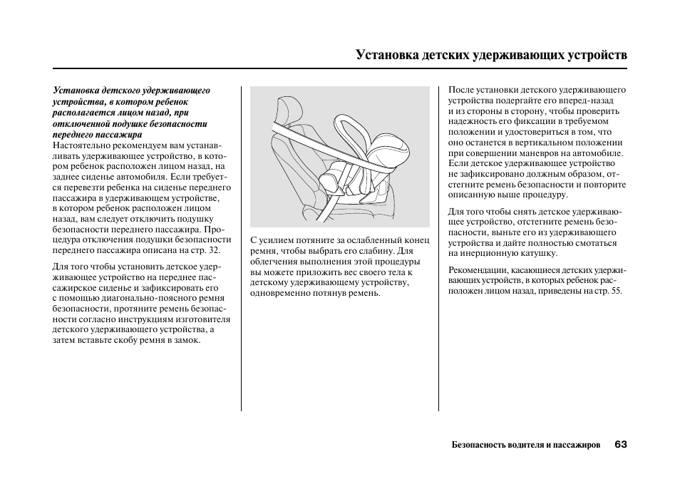 Инструкции устройство. Инструкция детское удерживающее устройство. Установка удерживающего устройства. Инструкция по удерживающим устройствам. Отключение подушки Хонда джаз.