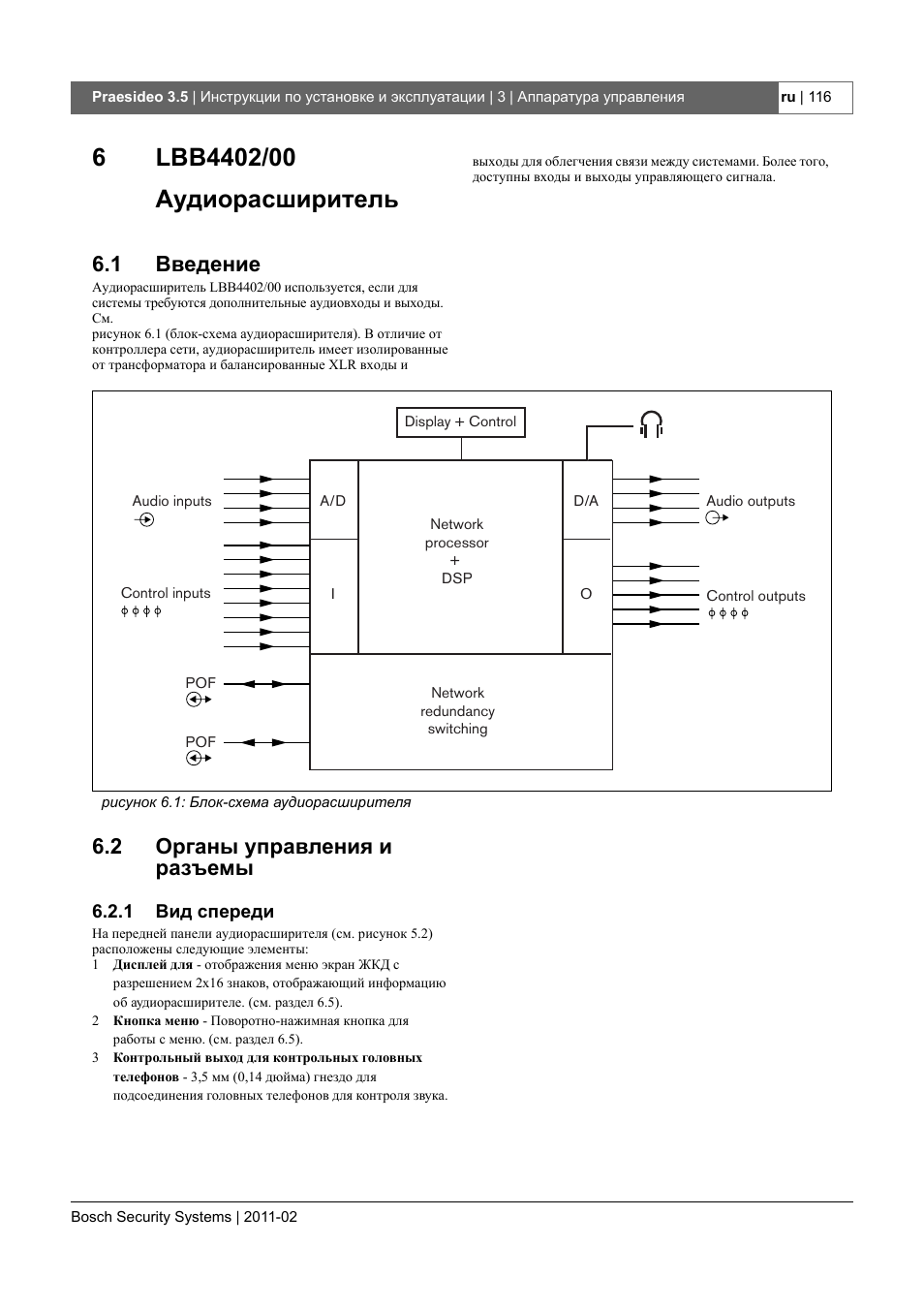 Bosch praesideo схема подключения