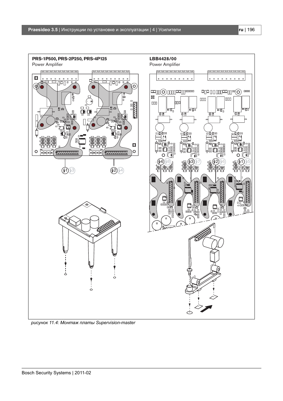 Bosch praesideo схема подключения