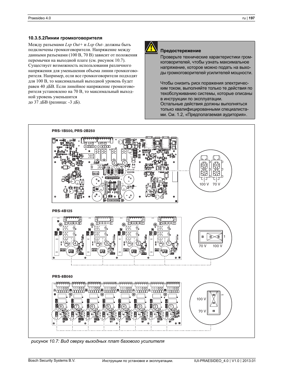 Bosch praesideo схема подключения