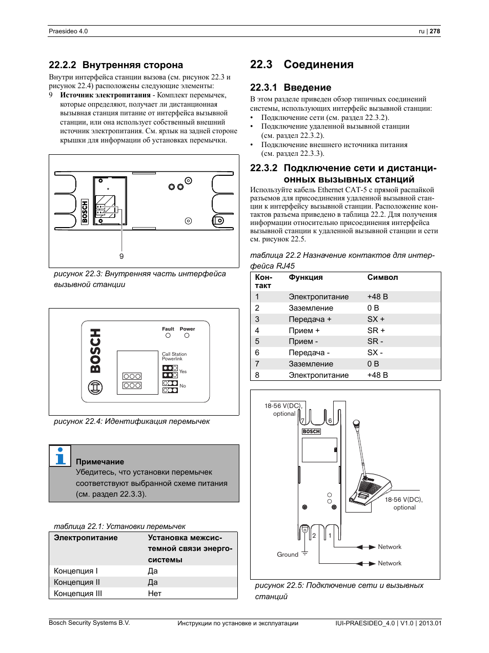 Bosch praesideo схема подключения