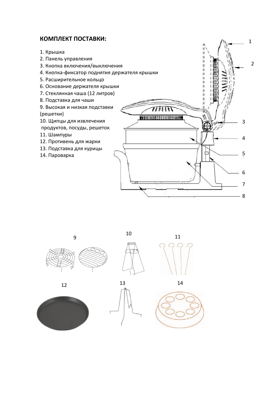 Аэрогриль Domus kyr-666a инструкция