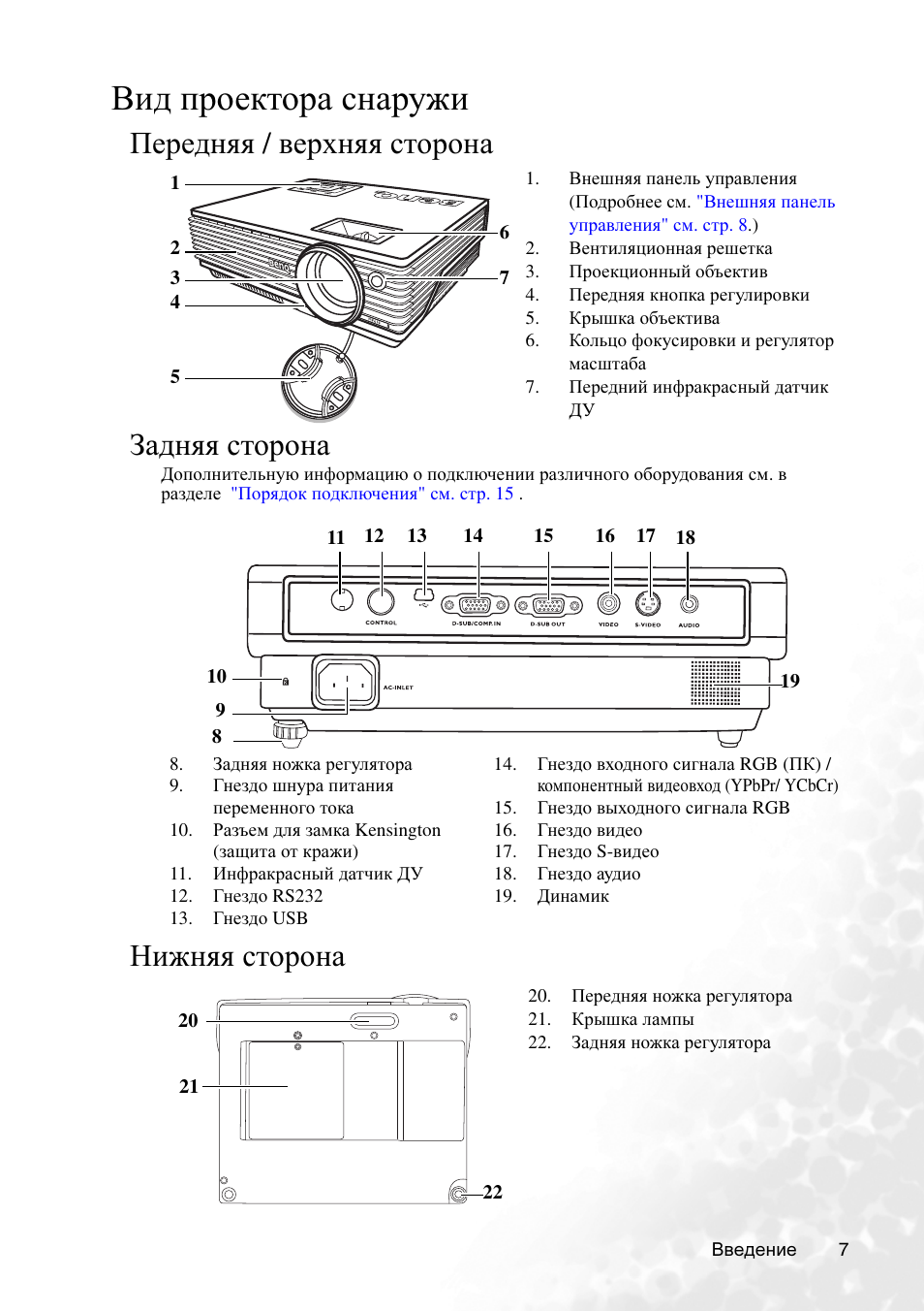 Как перевернуть изображение на проекторе benq без пульта